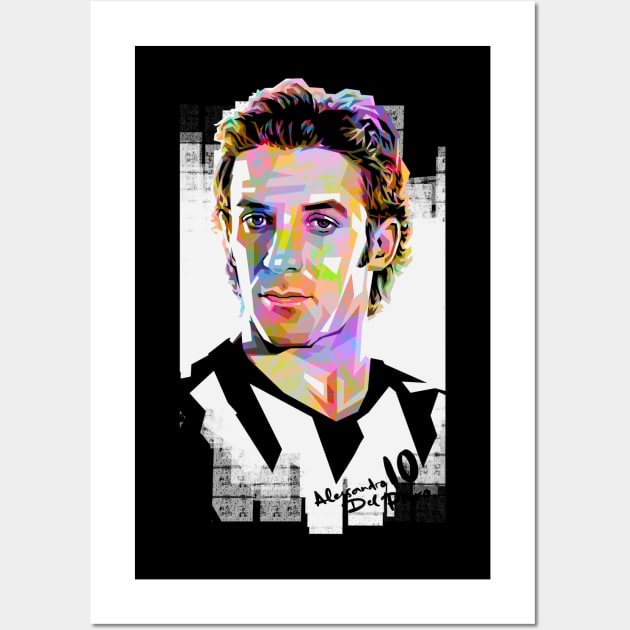 Del Piero Popart Wall Art by BAJAJU